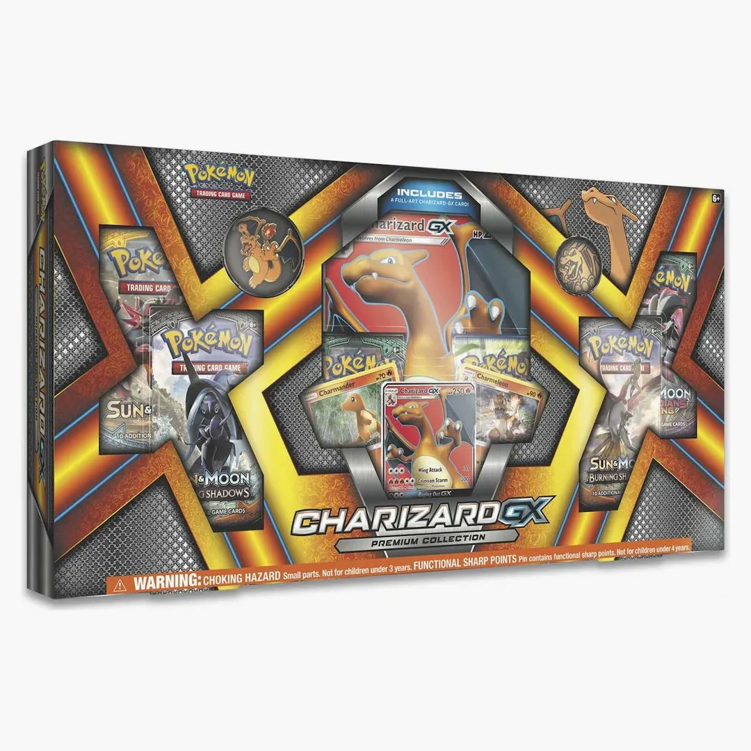 2017 Pokemon Tcg Charizard Gx Premium Collection