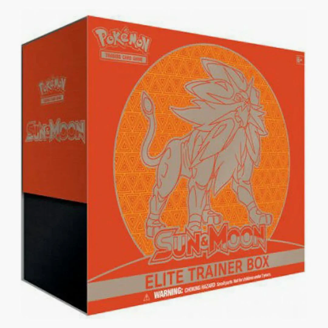 2017 Pokemon Tcg Sun & Moon Solgaleo Elite Trainer Box - Image 2