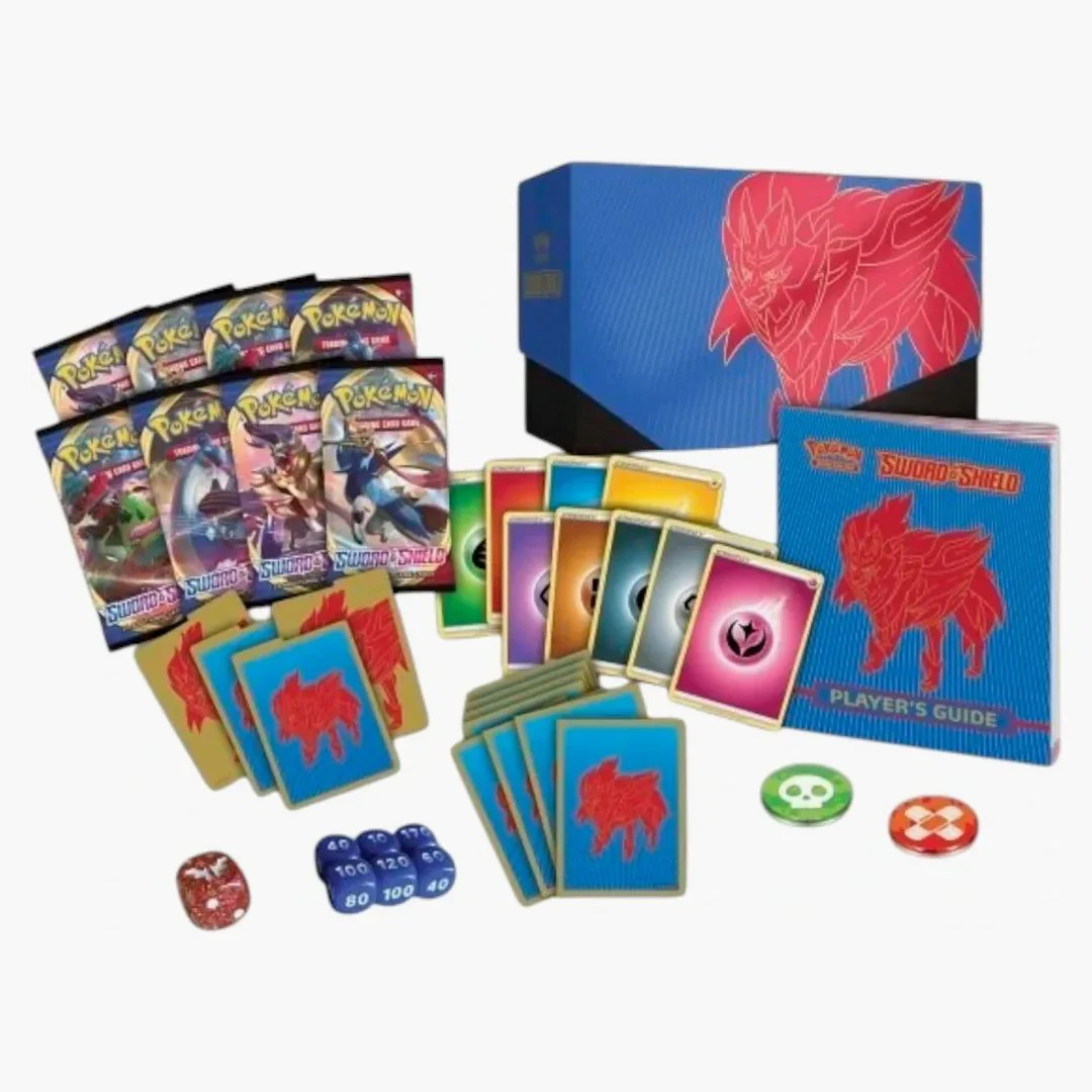 2020 Pokemon Tcg Sword & Shield Elite Trainer Box Zamazenta - Image 2