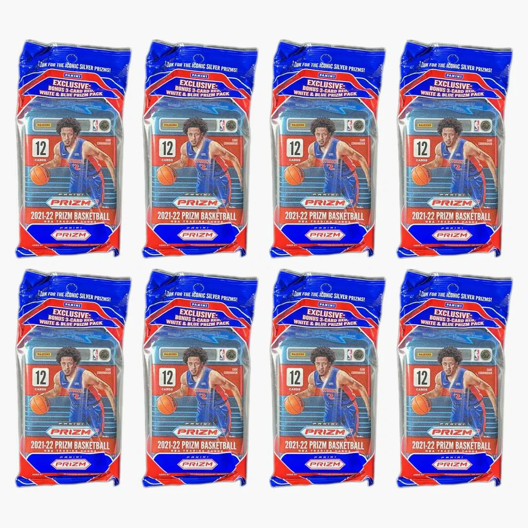 2021-22 Panini Prizm Basketball Cello Pack 8x Lot