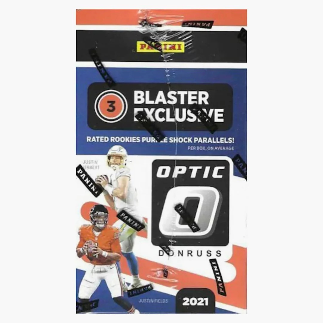 2021 Panini Donruss Optic Football Blaster Box (purple Shock Parallels) 2x Lot
