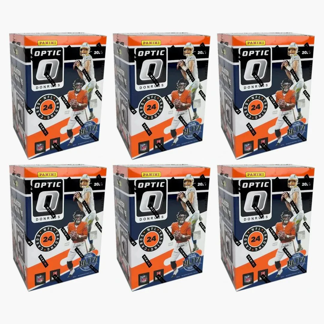 2021 Panini Donruss Optic Football Blaster Box (purple Shock Parallels) 6x Lot