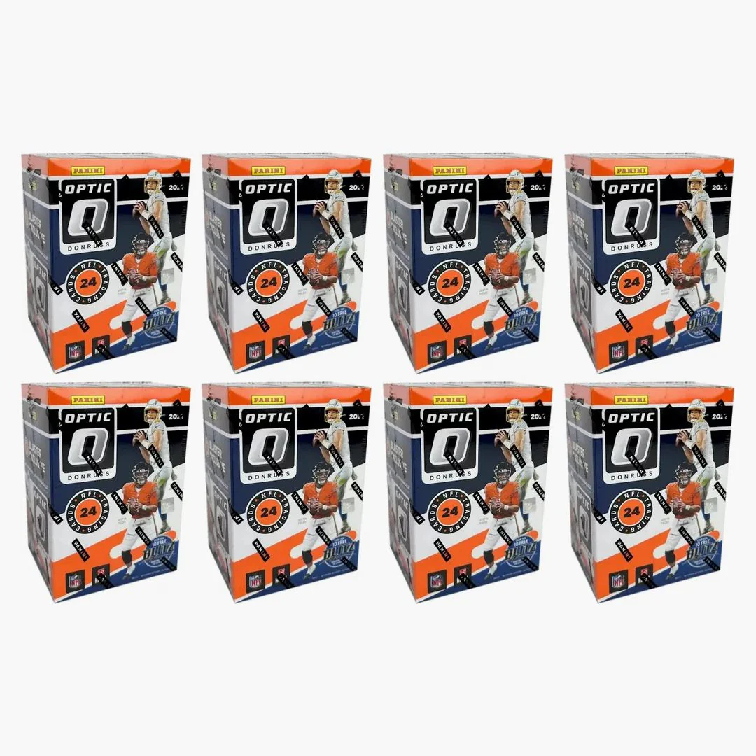 2021 Panini Donruss Optic Football Blaster Box (purple Shock Parallels) 8x Lot