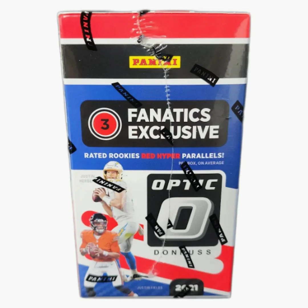 2021 Panini Donruss Optic Football Fanatics Exclusive Blaster Box (red Hyper Parallels) 8x Lot