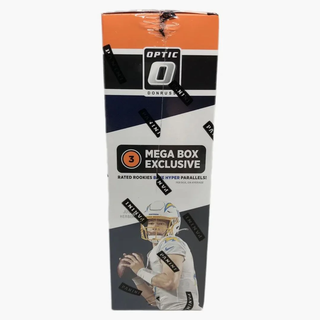 2021 Panini Donruss Optic Football Mega Box (blue Hyper Parallels) 2x Lot
