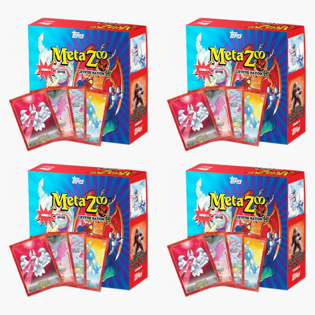 2021 Topps Metazoo Tcg Cryptid Nation Series 0 (30-card Pack) 4x Lot