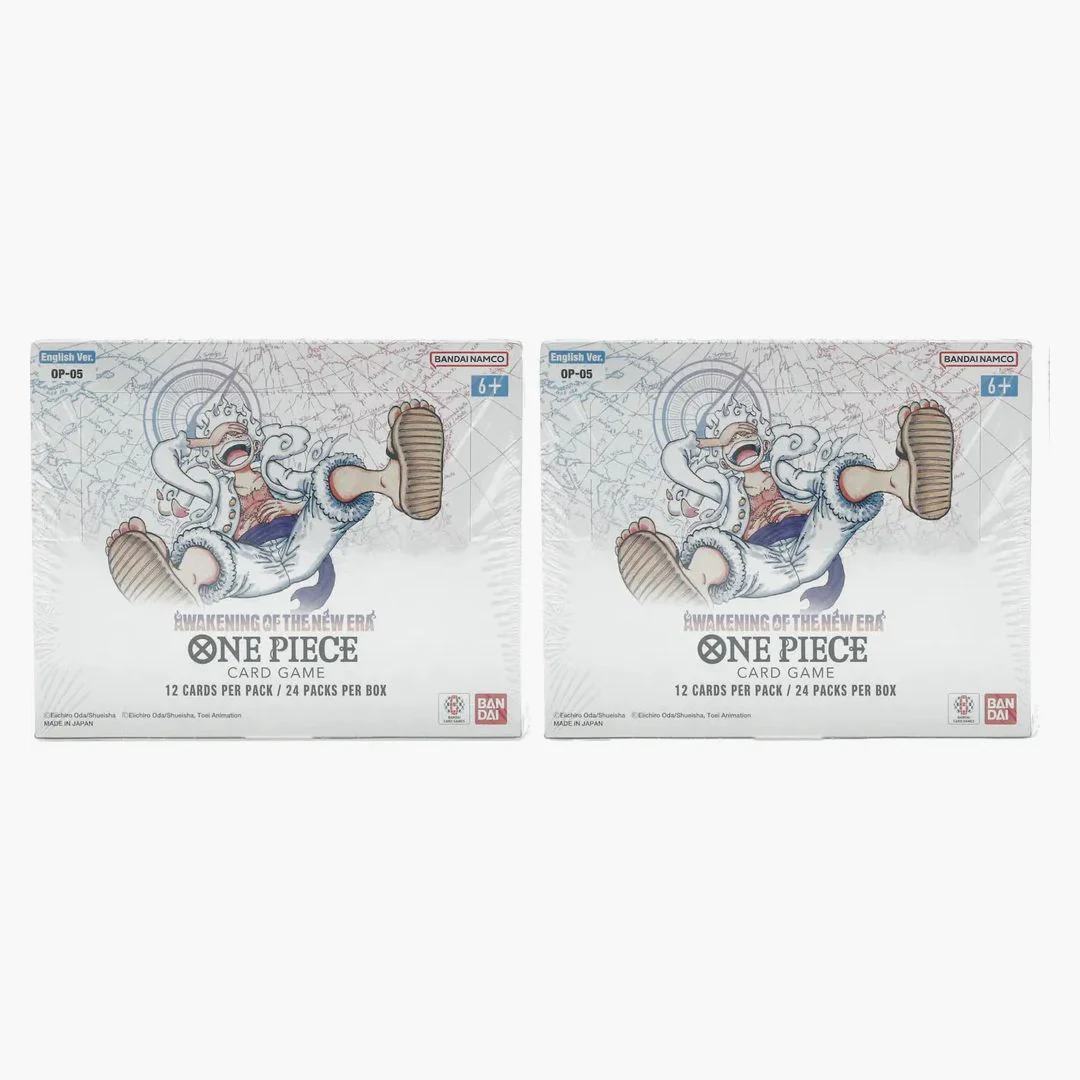 2023 Bandai One Piece Card Game Awakening Of The New Era Booster Box (op-05) English 2x Lot