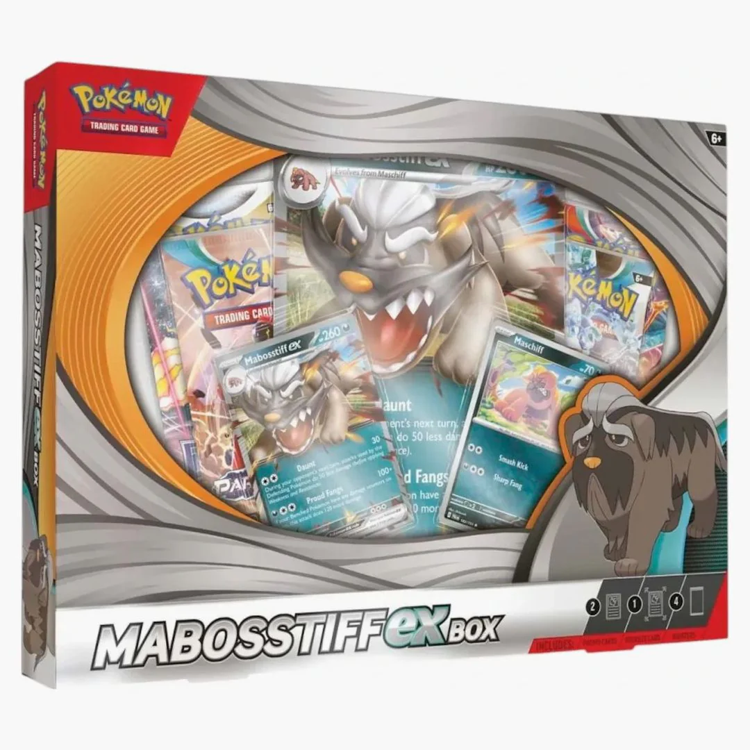 2024 Pokémon Scarlet & Violet Mabosstiff Ex Collection Box