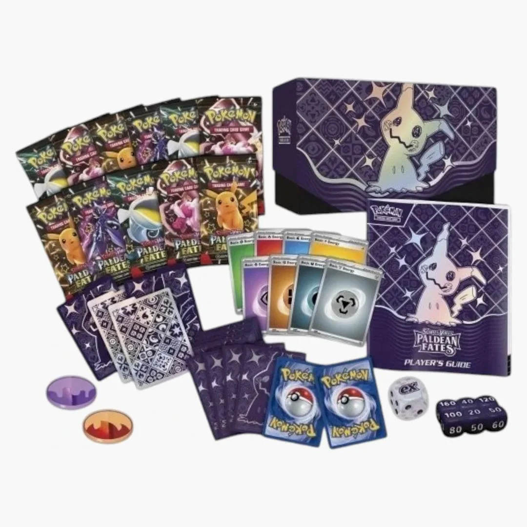 2024 Pokémon Scarlet & Violet Paldean Fates Pokemon Center Elite Trainer Box 4x Lot - Image 2
