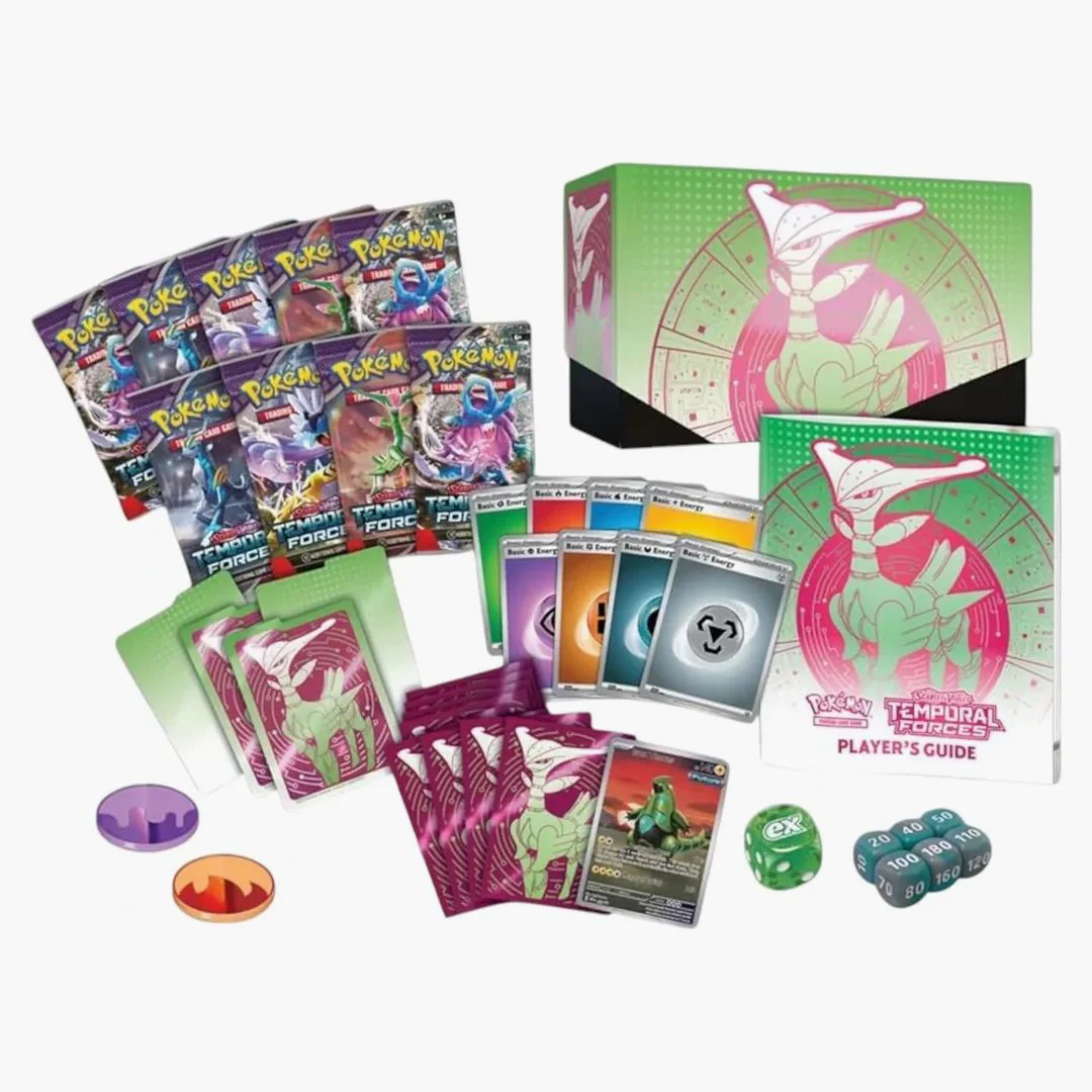 2024 Pokémon Scarlet & Violet Temporal Forces (iron Leaves) Elite Trainer Box - Image 2