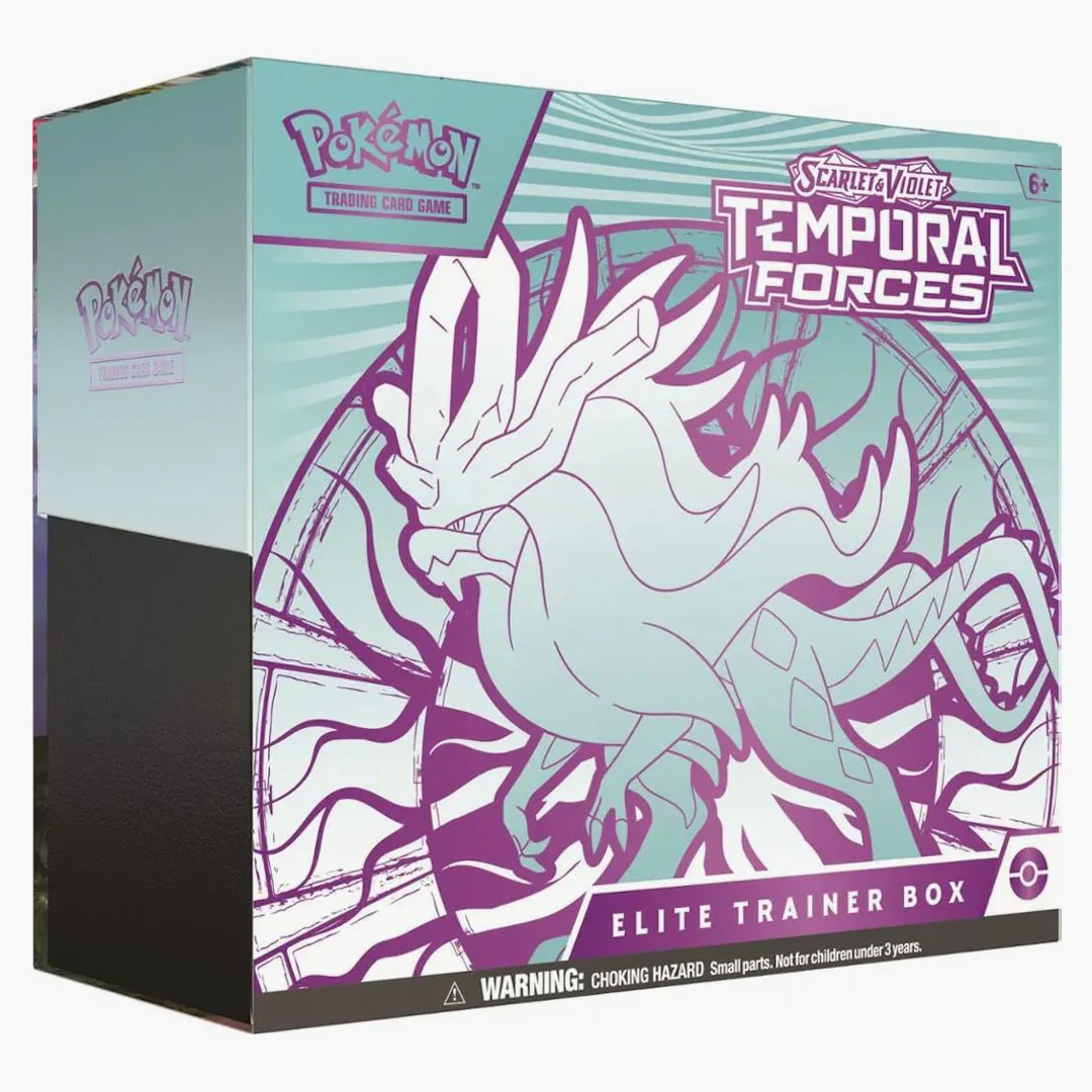 2024 Pokémon Scarlet & Violet Temporal Forces (walking Wake) Elite Trainer Box