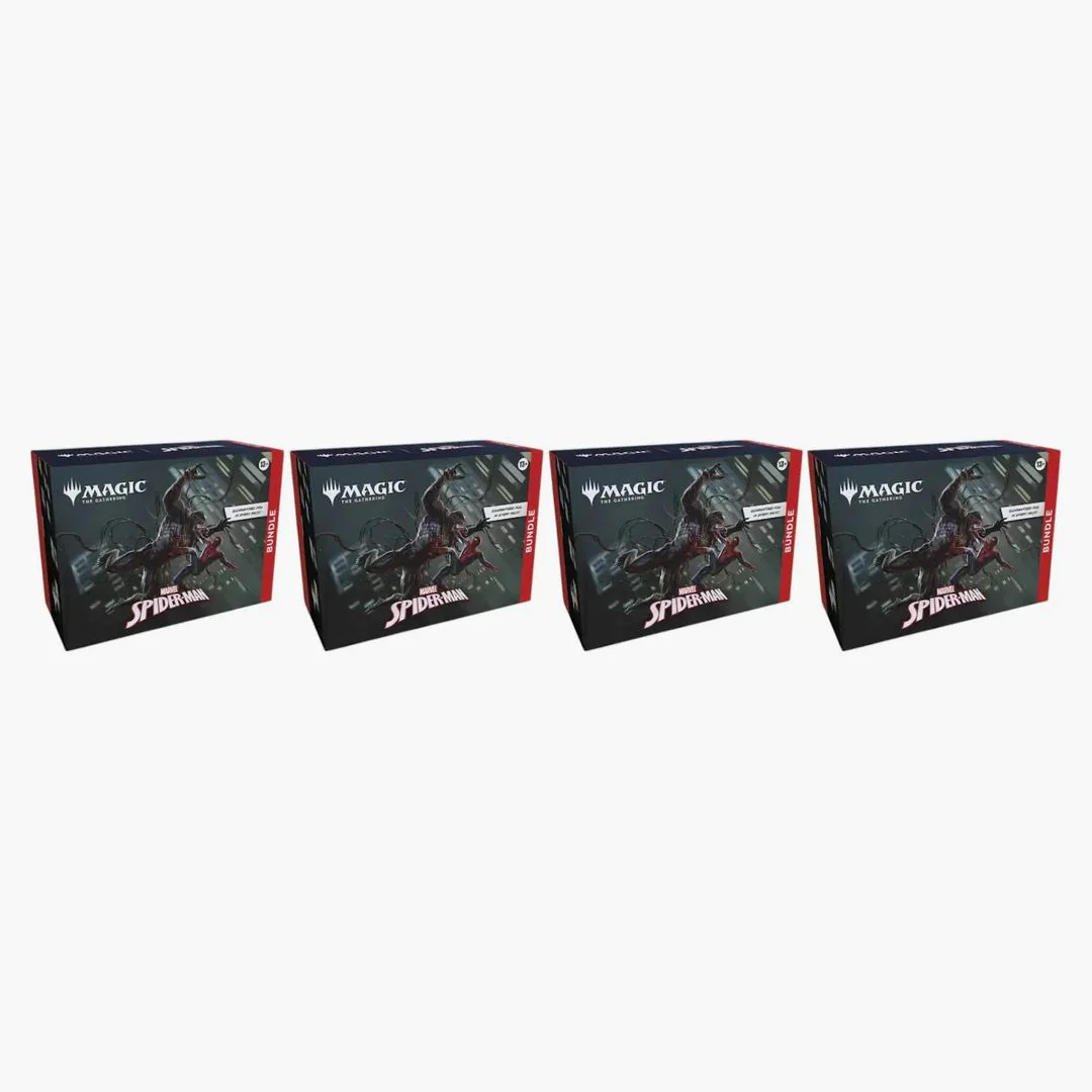 2025 Magic: The Gathering Marvel's Spider-man Bundle 4x Lot