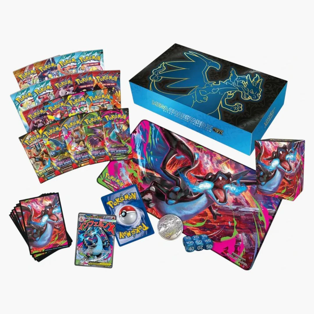 2025 Pokémon Mega Evolution Charizard X Ex Ultra-premium Collection - Image 2
