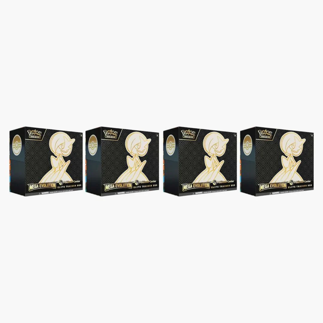 2025 Pokémon Mega Evolution Mega Gardevior Elite Trainer Box (pokemon Center) 4x Lot