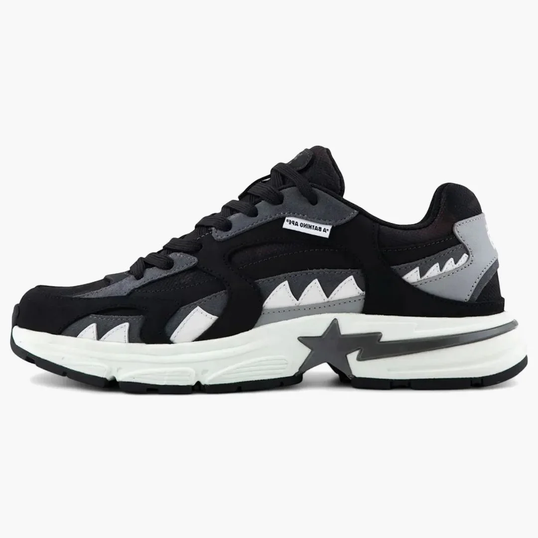 A Bathing Ape Shark Sta #1 Black