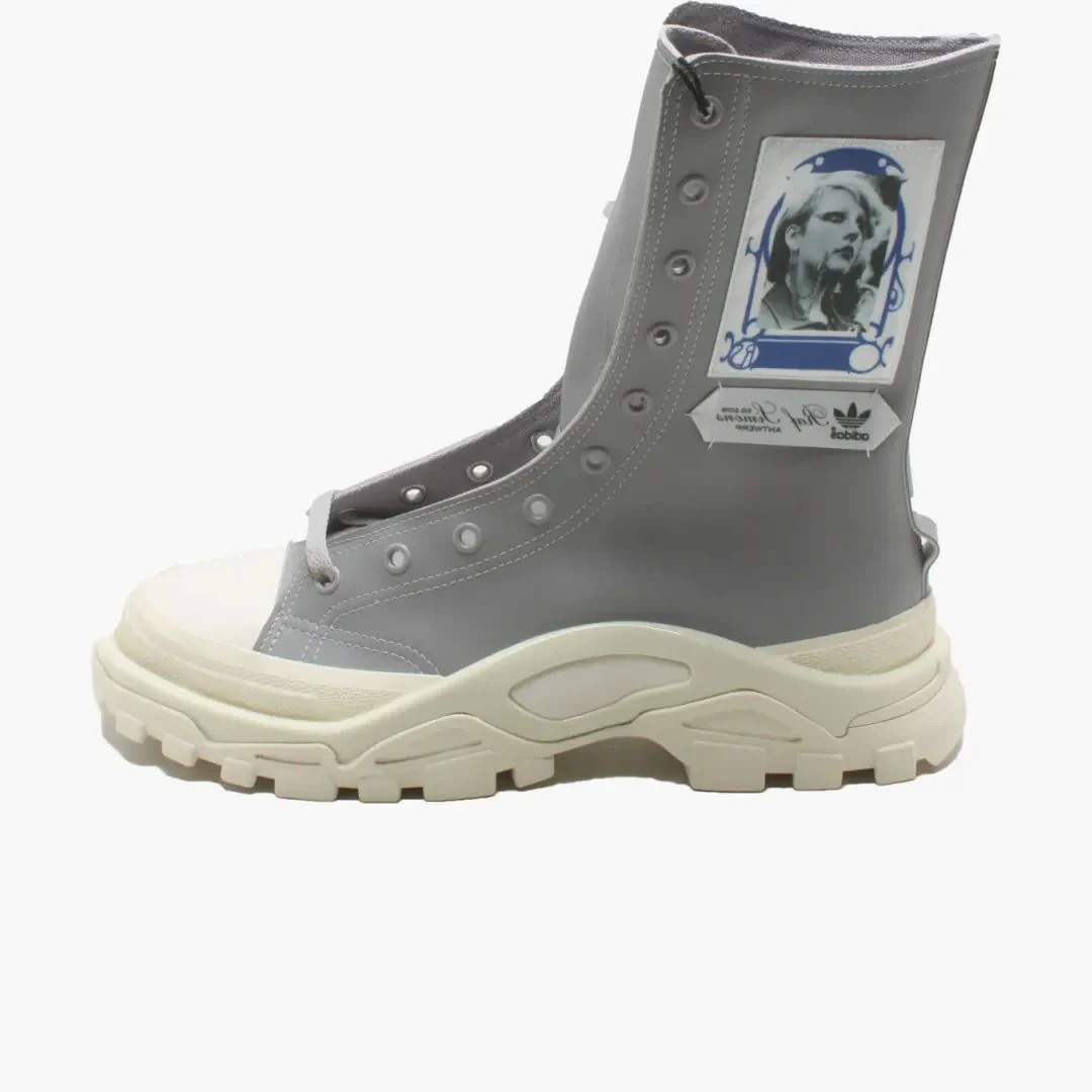 Adidas Detroit High Raf Simons Grey White