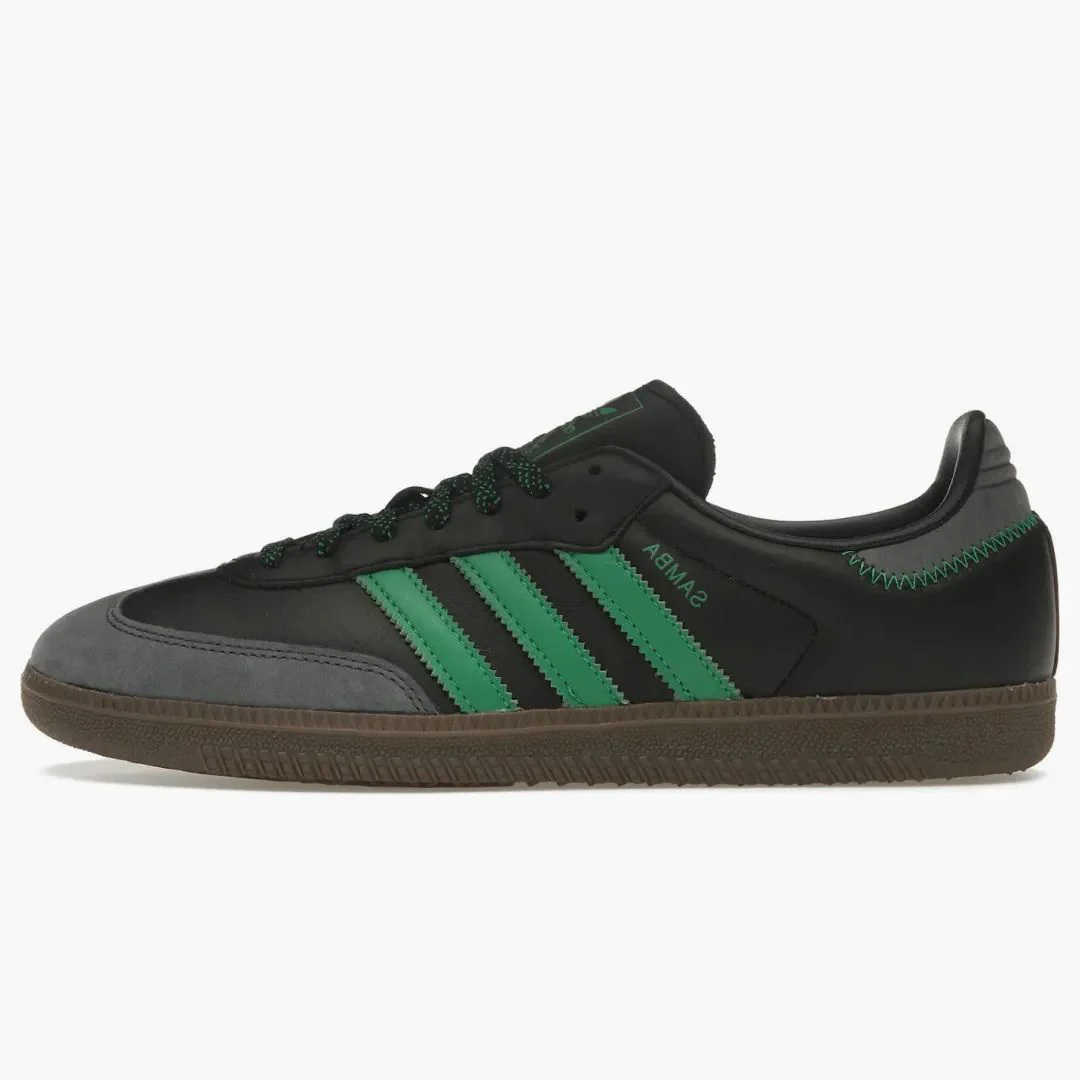 Adidas Samba Og Black Green (women's)