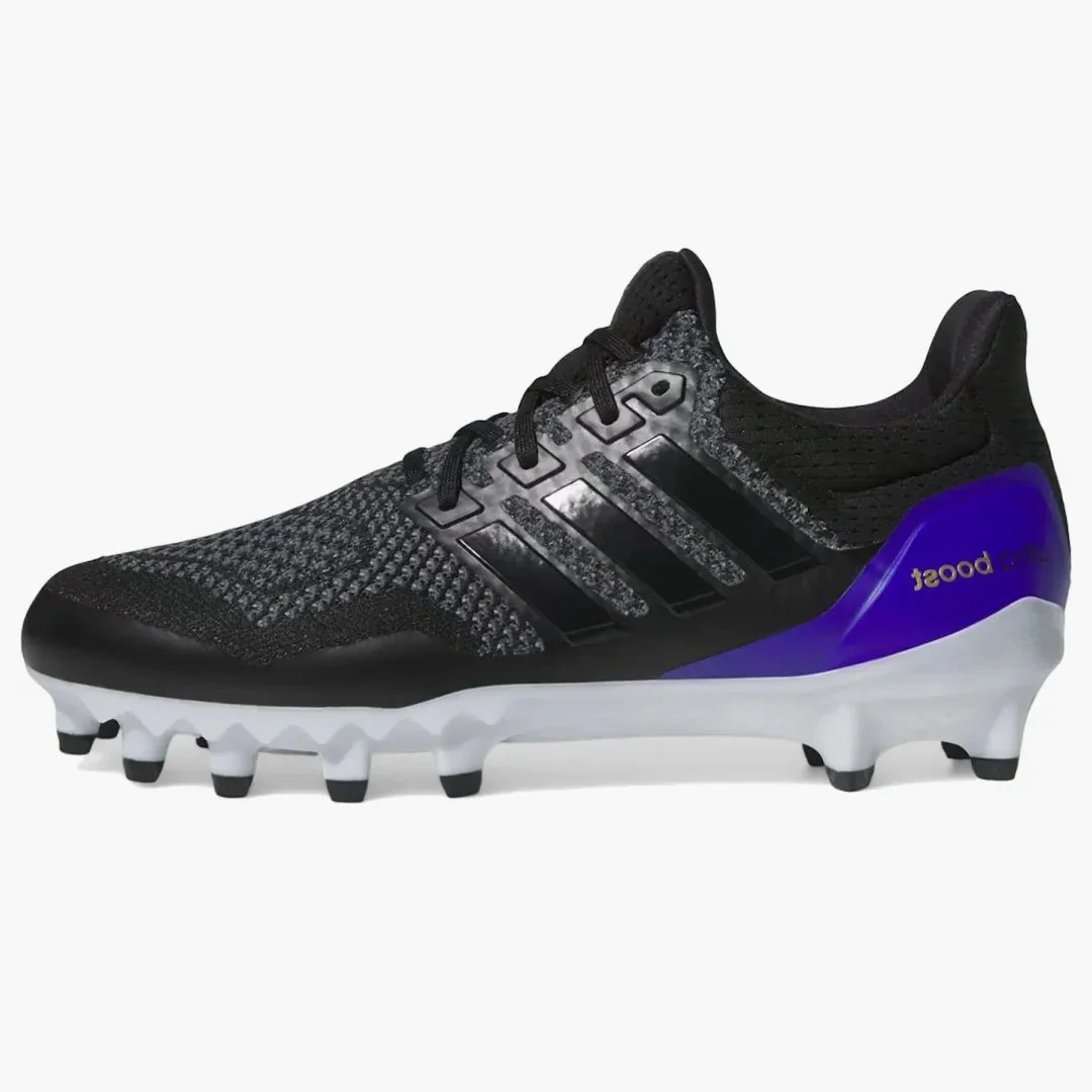 Adidas Ultra Boost Football Cleats Og Black Gold Purple