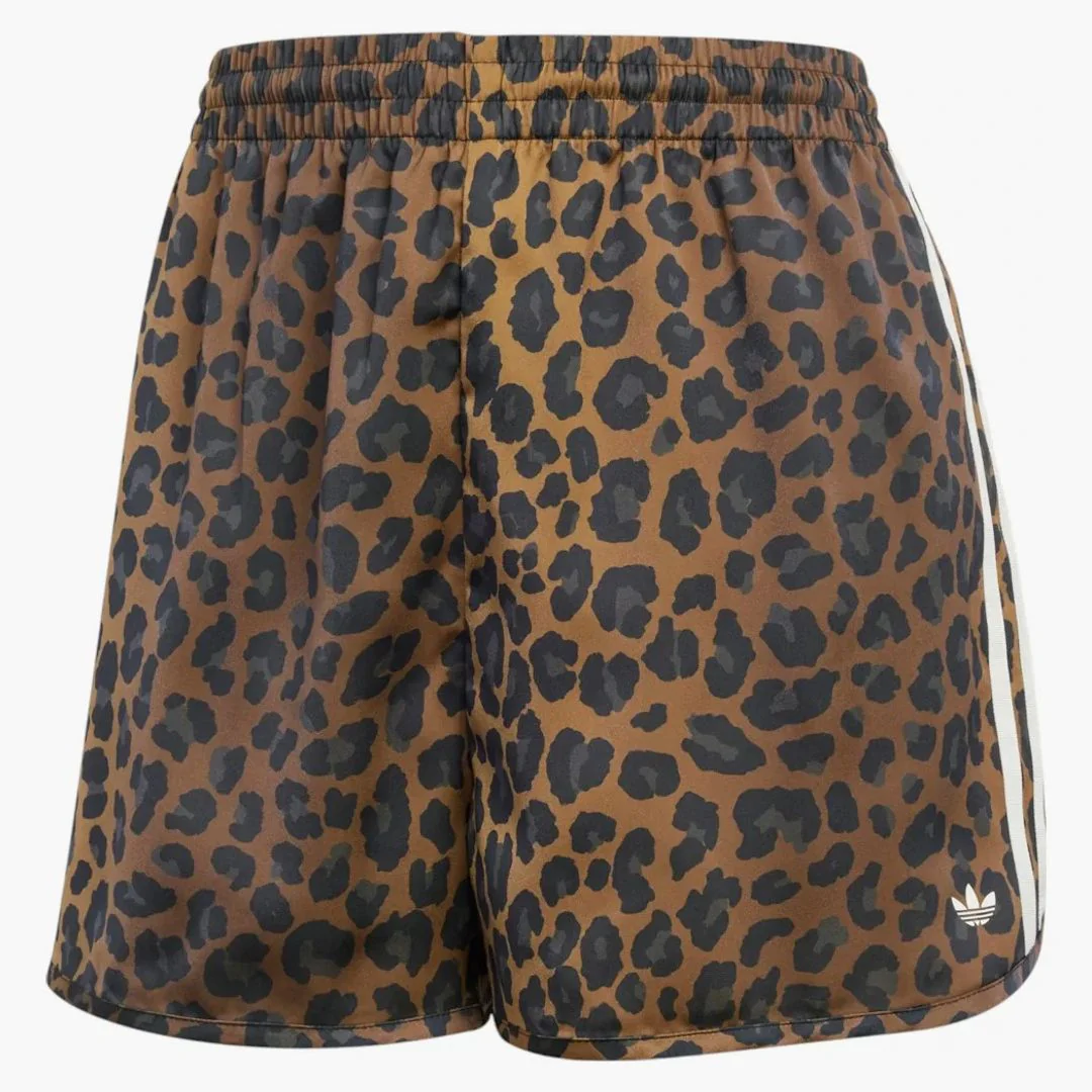 Adidas Women's Satin Shorts Multicolor/bronze Strata