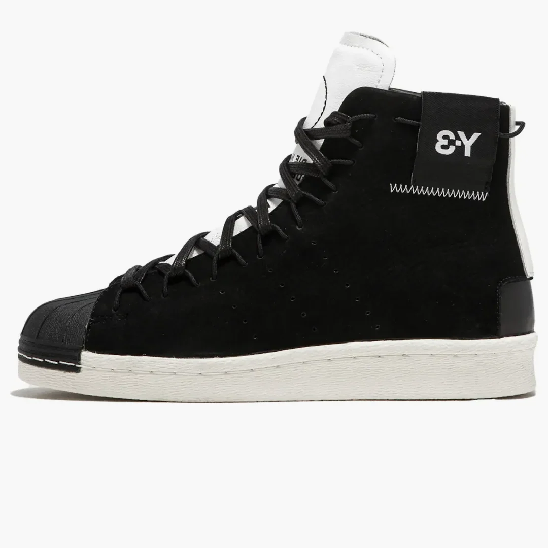 Adidas Y-3 Super High Black White