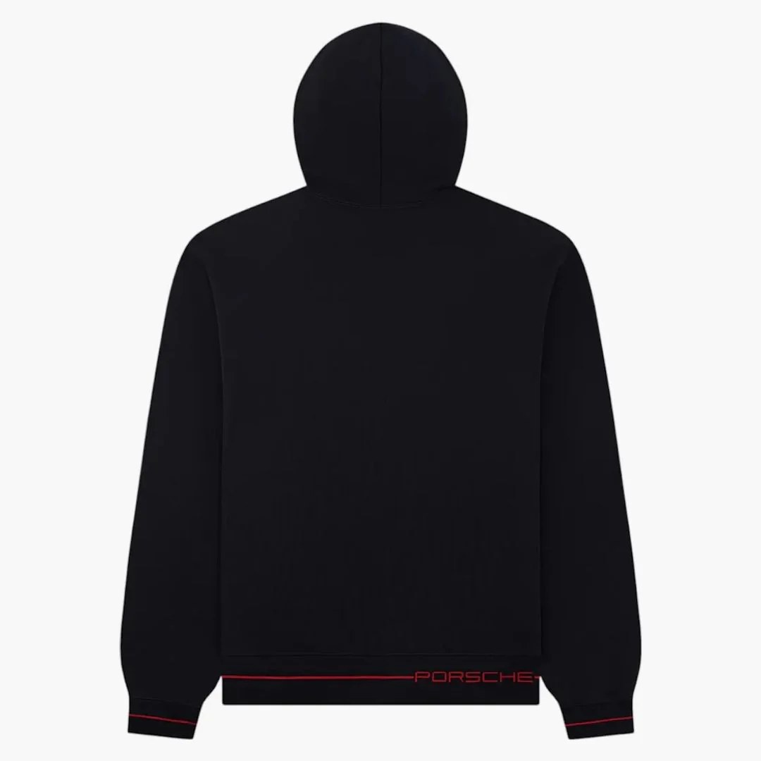 Aime Leon Dore X Porsche Full-zip Hoodie Black - Image 2