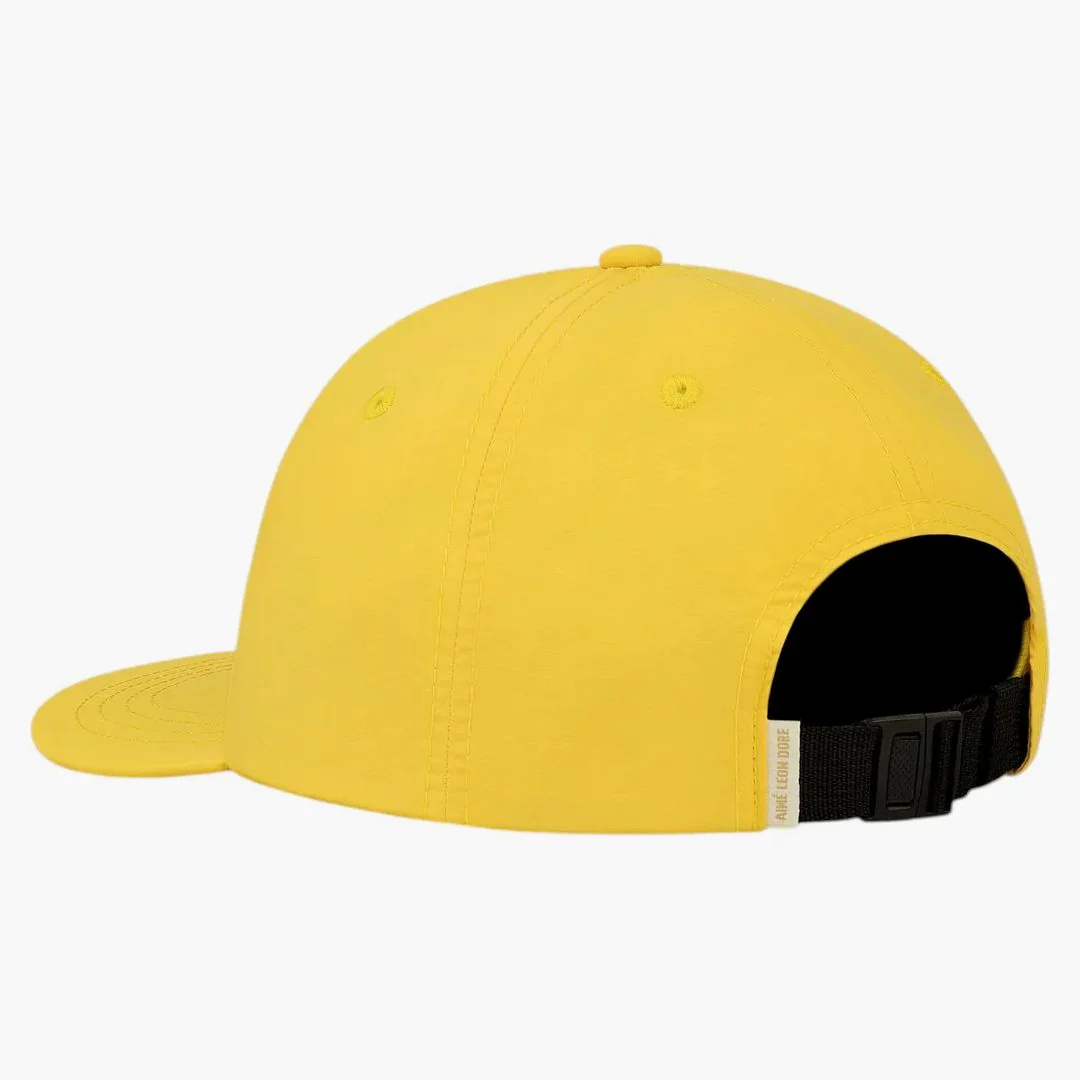 Aime Leon Dore X Porsche Nylon Logo Hat Yellow - Image 3
