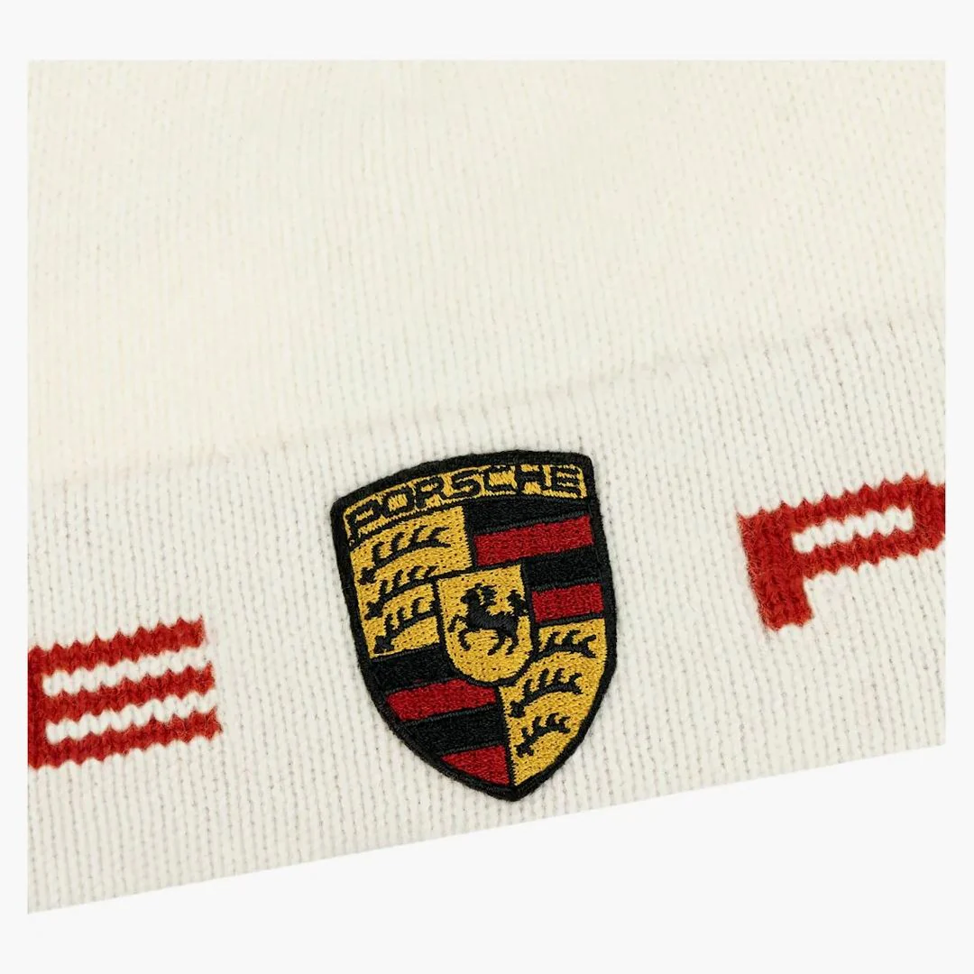 Aime Leon Dore X Porsche Wool Skullcap Cream - Image 2