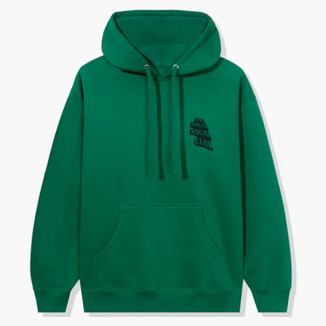 Anti Social Social Club 1.5 Hoodie Green - Image 2