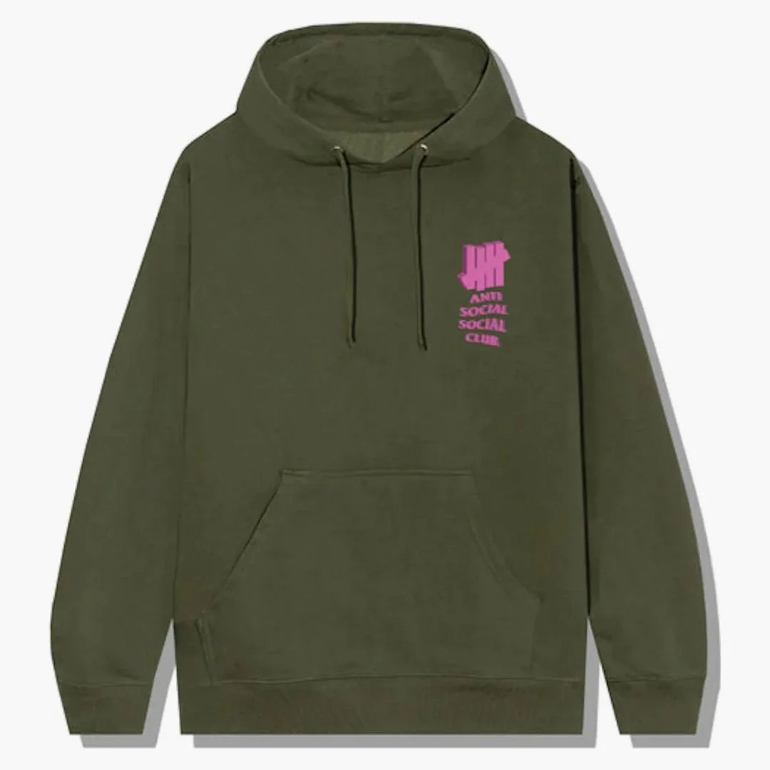 Anti Social Social Club 1st And La Brea Hoodie Army Heather