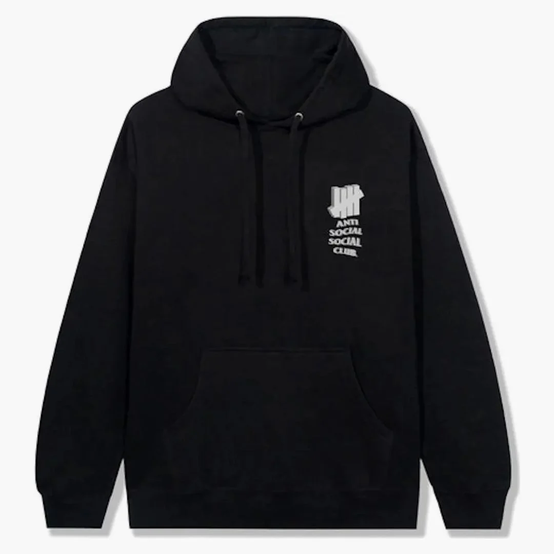 Anti Social Social Club 1st And La Brea Hoodie Black