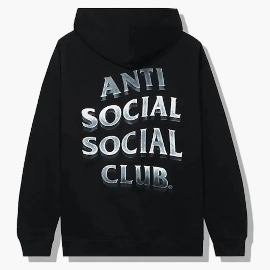 Anti Social Social Club 747k Hoodie Black