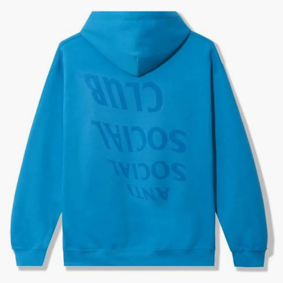 Anti Social Social Club After I Met You Hoodie Blue - Image 2