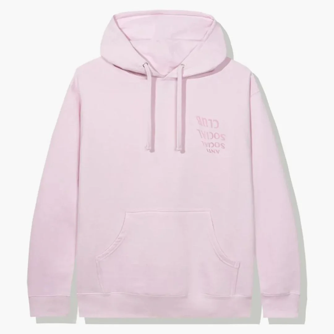Anti Social Social Club After I Met You Hoodie Pink