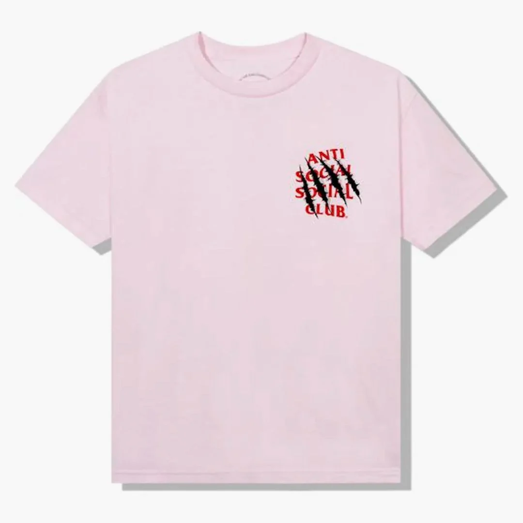 Anti Social Social Club After Us T-shirt Pink