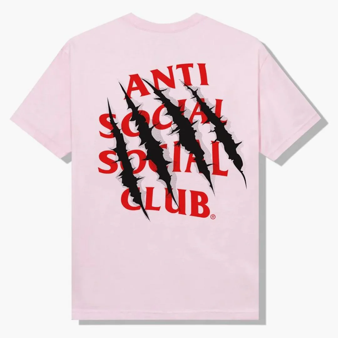 Anti Social Social Club After Us T-shirt Pink - Image 2