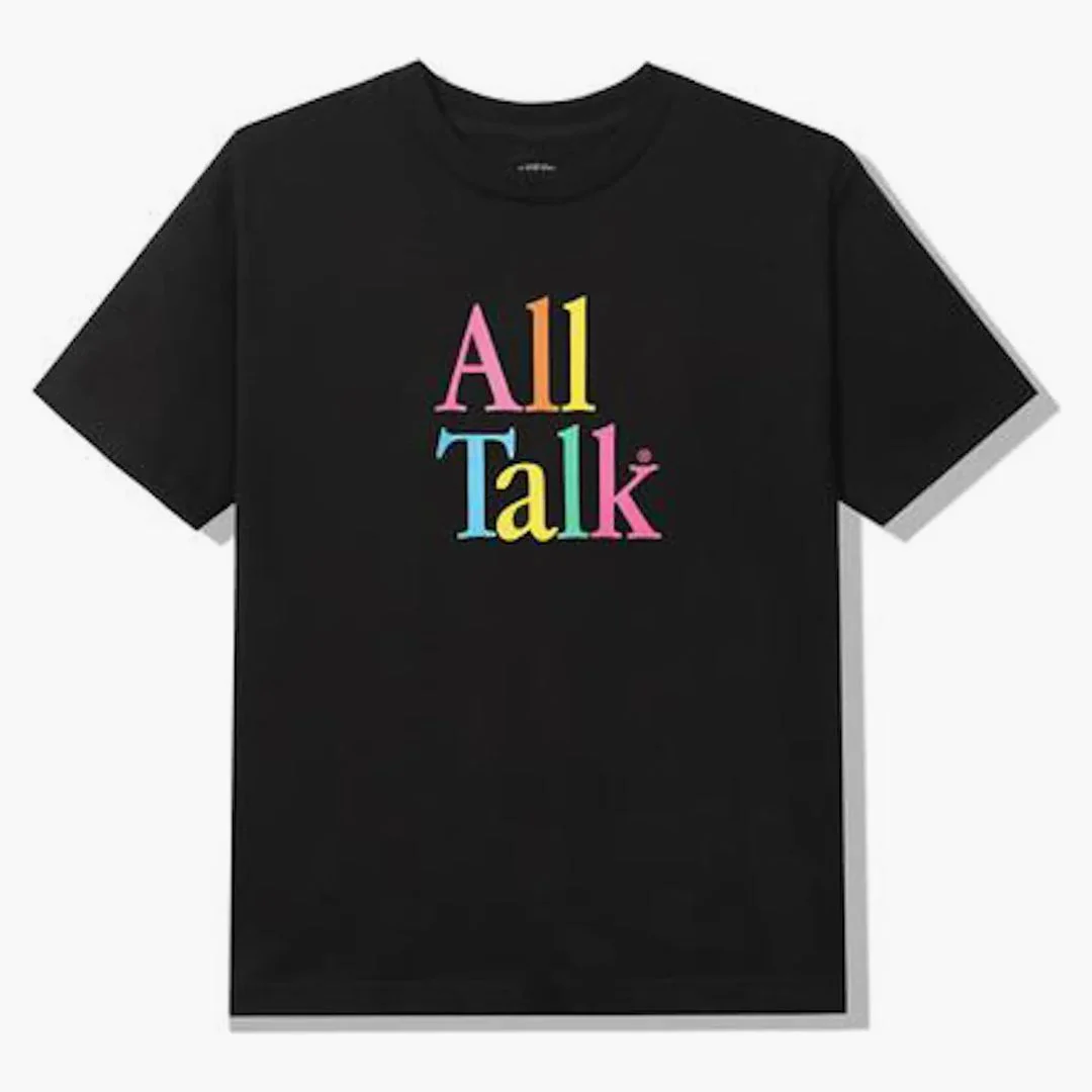 Anti Social Social Club All Talk Tee Black