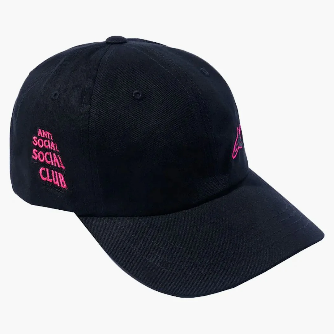 Anti Social Social Club Alpine Stars Classic Cap Black