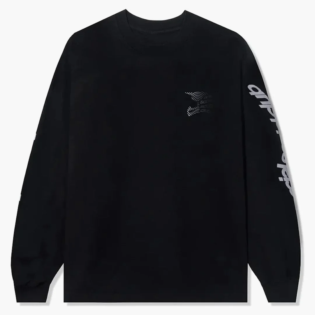 Anti Social Social Club Alpine Stars Helmet L/s Tee Black