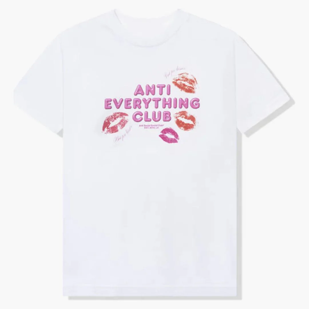Anti Social Social Club Anti Everything Club <3 T-shirt White
