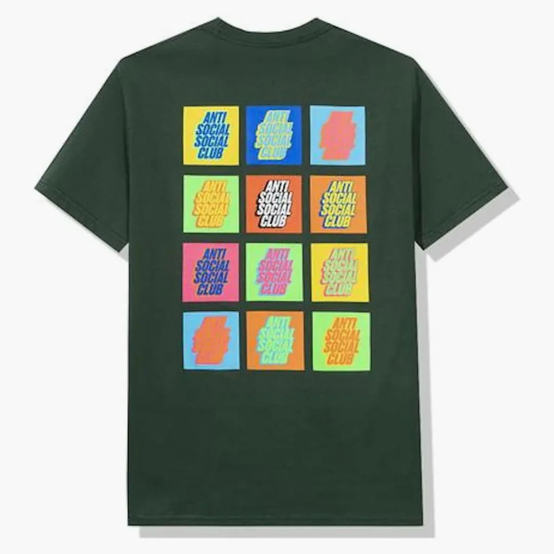 Anti Social Social Club Art Girl Tee Green
