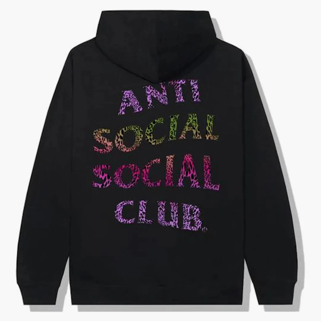 Anti Social Social Club Assc Club Tronic Hoodie Black - Image 2