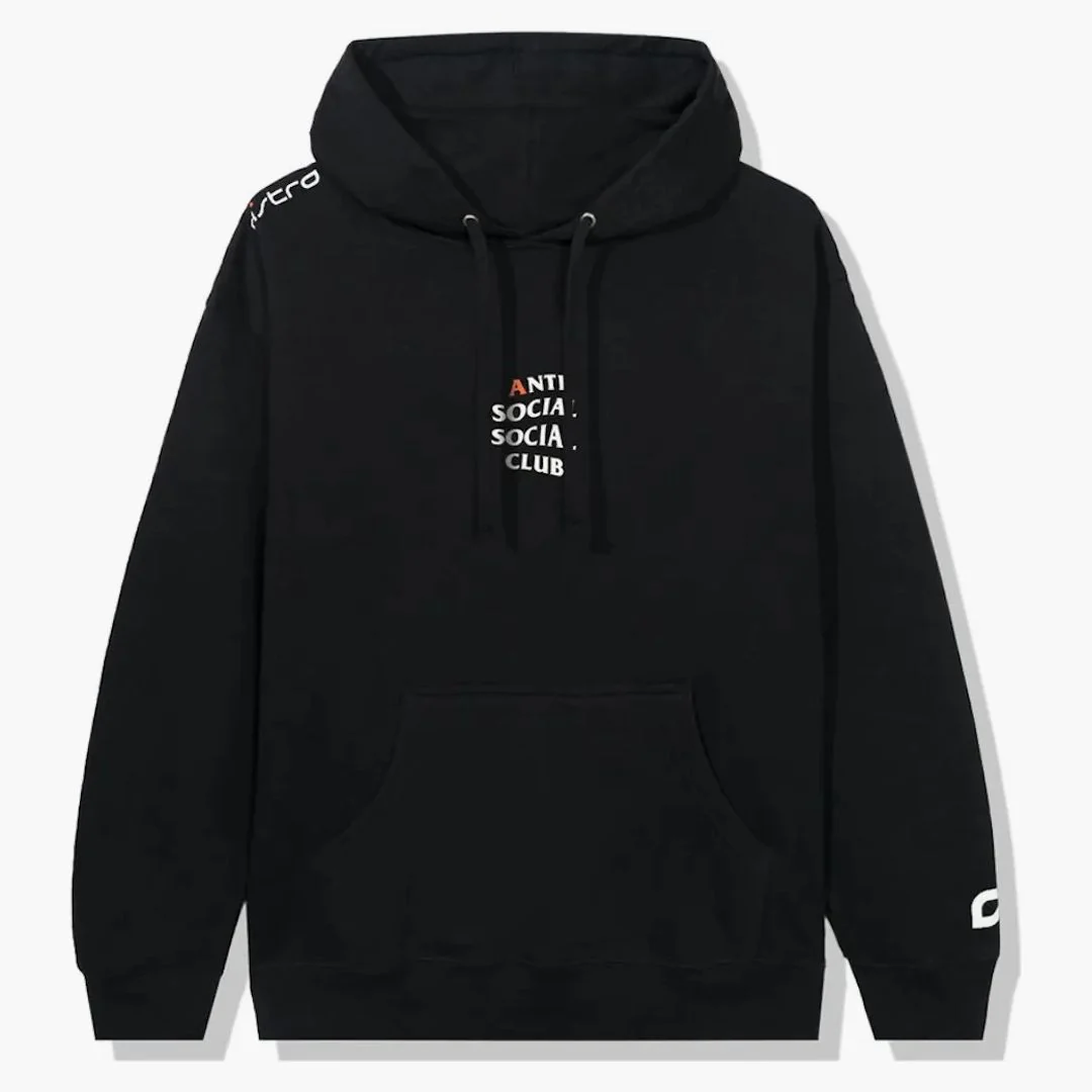 Anti Social Social Club Astro Gaming Hoodie Black - Image 2