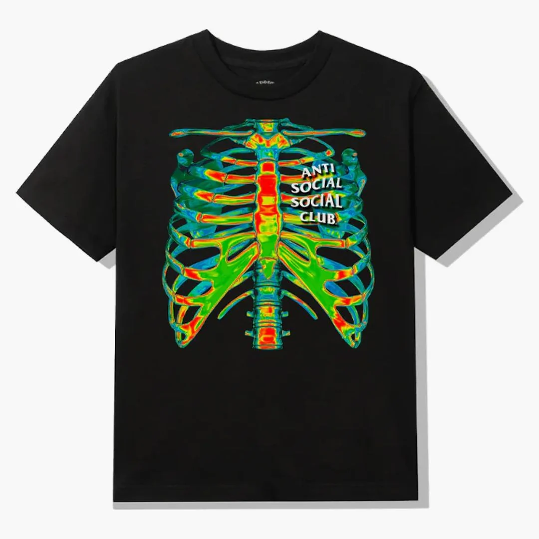 Anti Social Social Club Blow To The Chest T-shirt Black