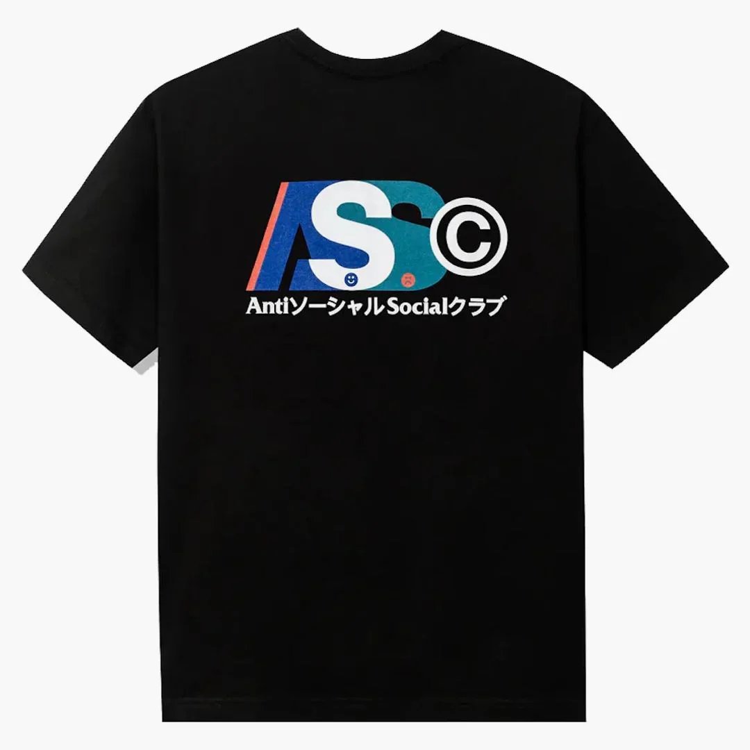 Anti Social Social Club Build Up T-shirt Black - Image 2