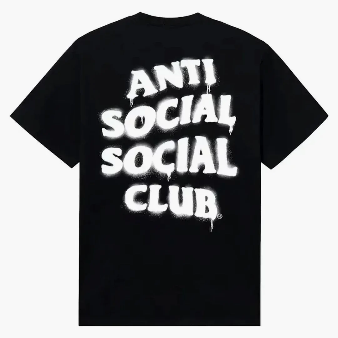 Anti Social Social Club Burn It Down Tee Black