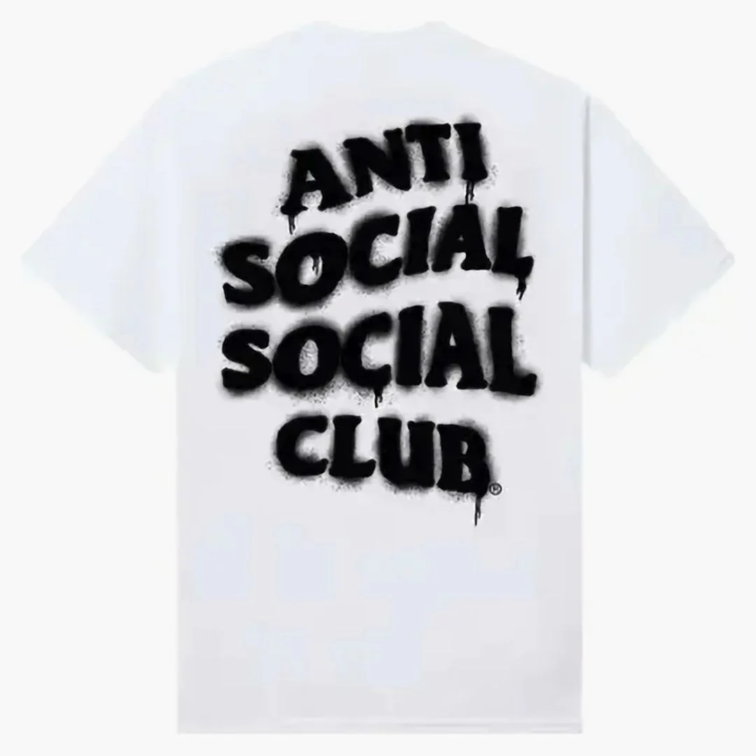 Anti Social Social Club Burn It Down Tee White - Image 2