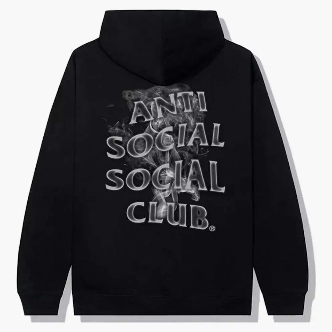Anti Social Social Club Burnout Hoodie Black - Image 2