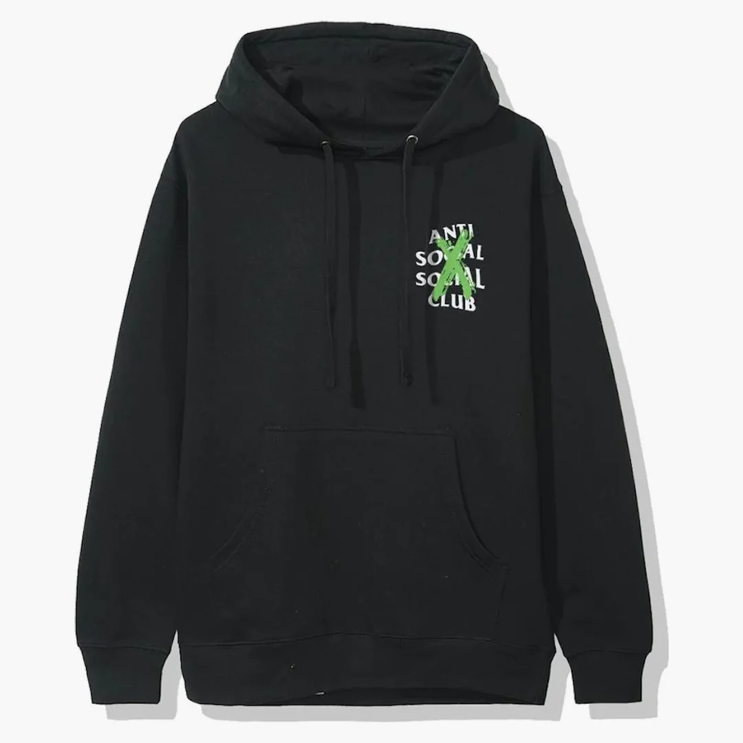 Anti Social Social Club Cancelled Remix Hoodie (fw19) Black - Image 2