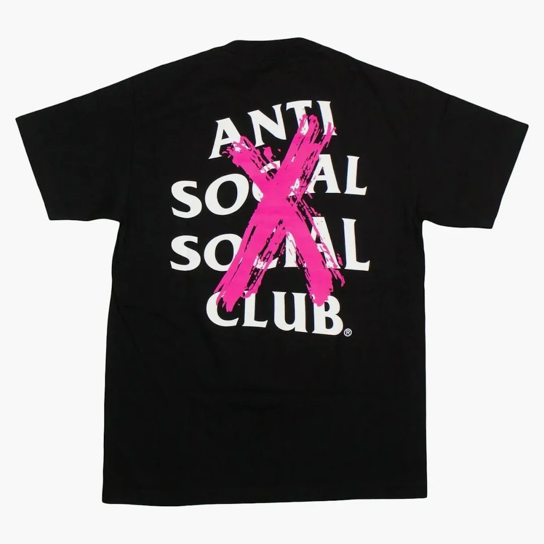 Anti Social Social Club Cancelled T-shirt Black - Image 2