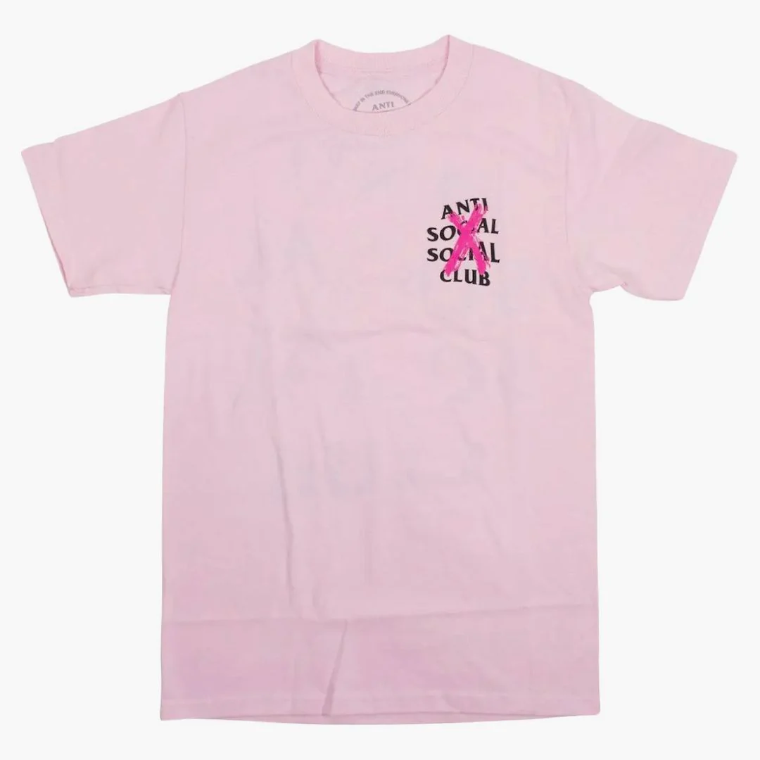 Anti Social Social Club Cancelled T-shirt Pink - Image 3